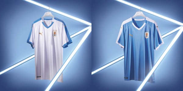 Uruguai 2019 equipe nacional nova Camisola
